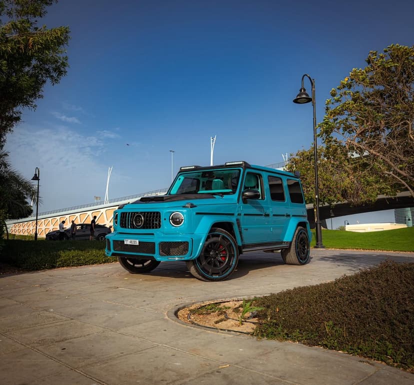 Car from the BOYZ TOYZ rental fleet in Dubai