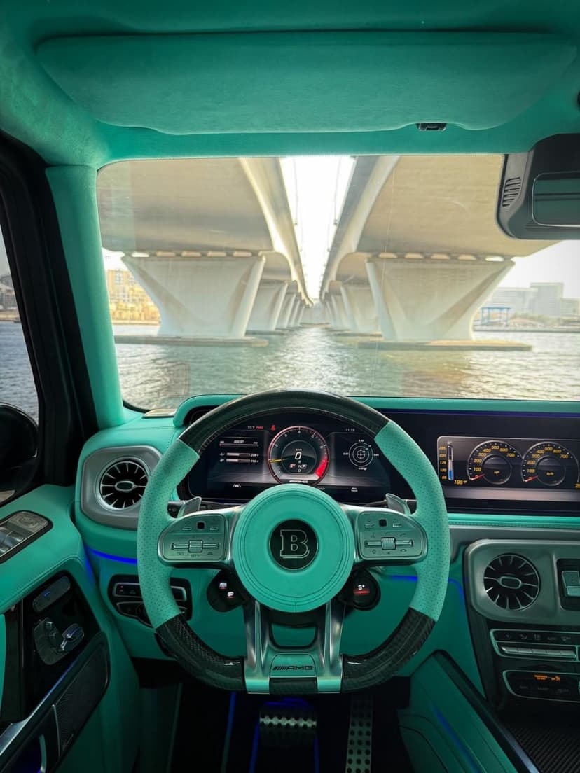 Car from the BOYZ TOYZ rental fleet in Dubai