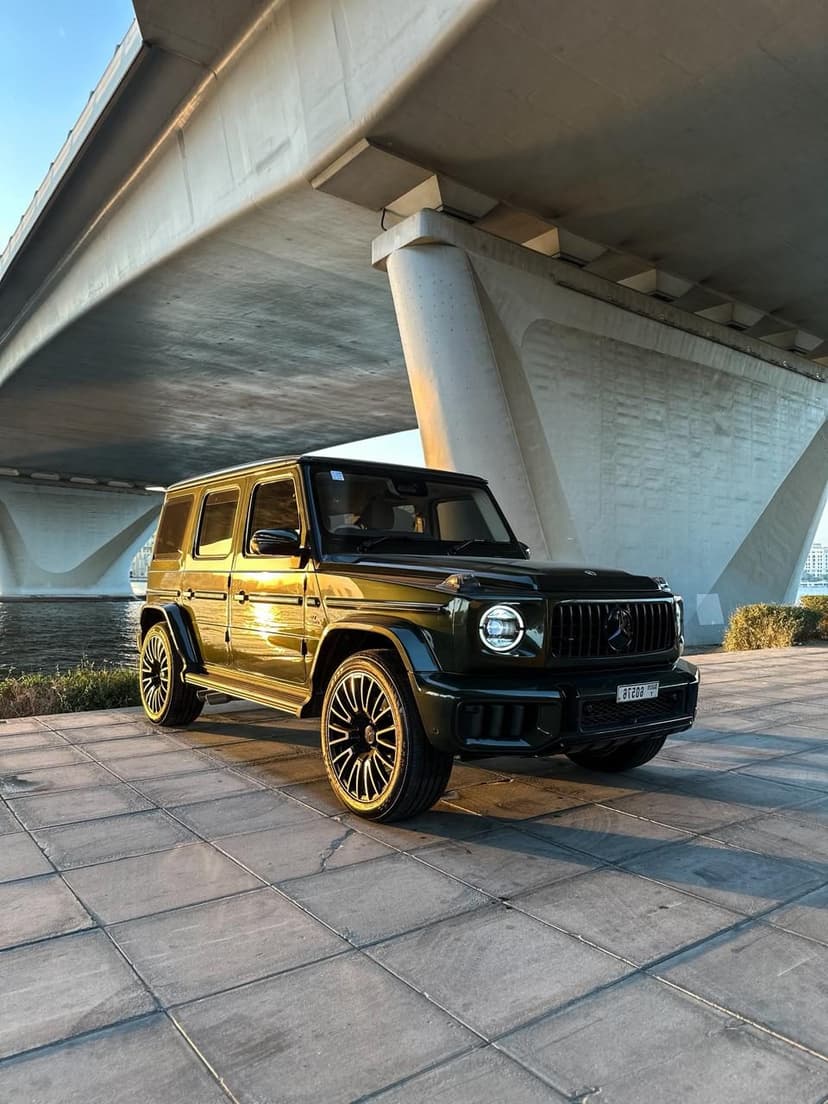 Car from the BOYZ TOYZ rental fleet in Dubai