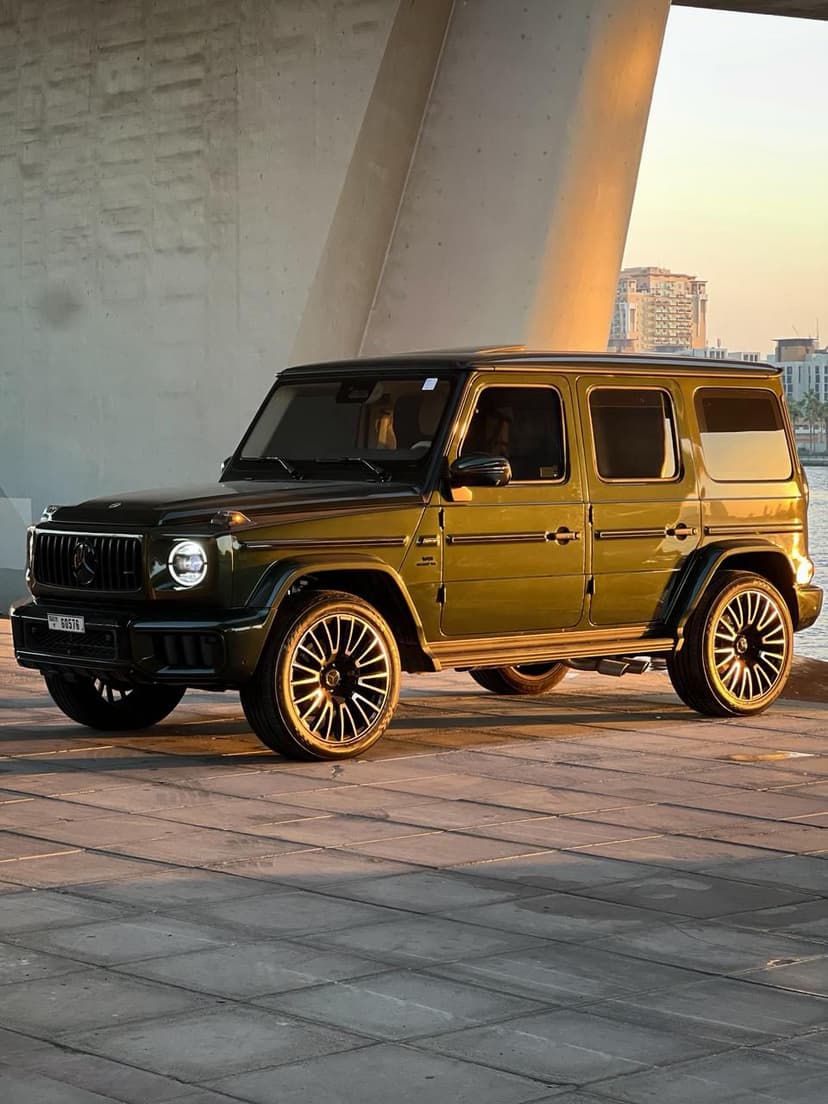 Car from the BOYZ TOYZ rental fleet in Dubai