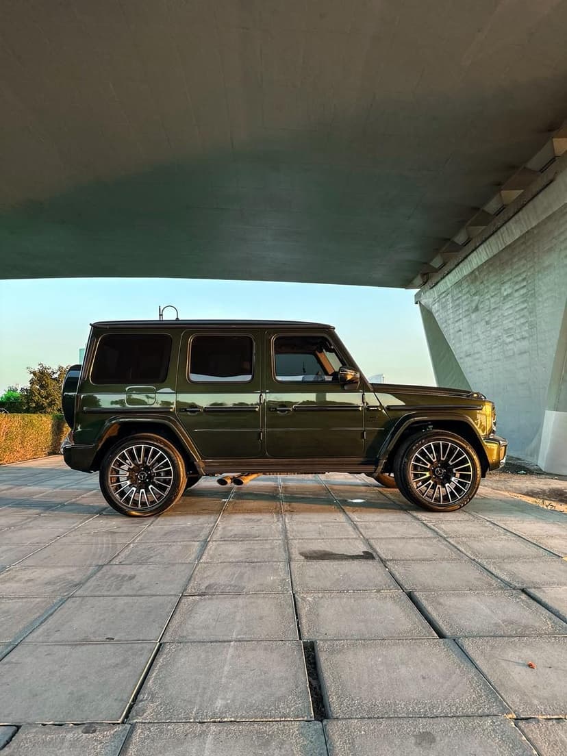 Car from the BOYZ TOYZ rental fleet in Dubai