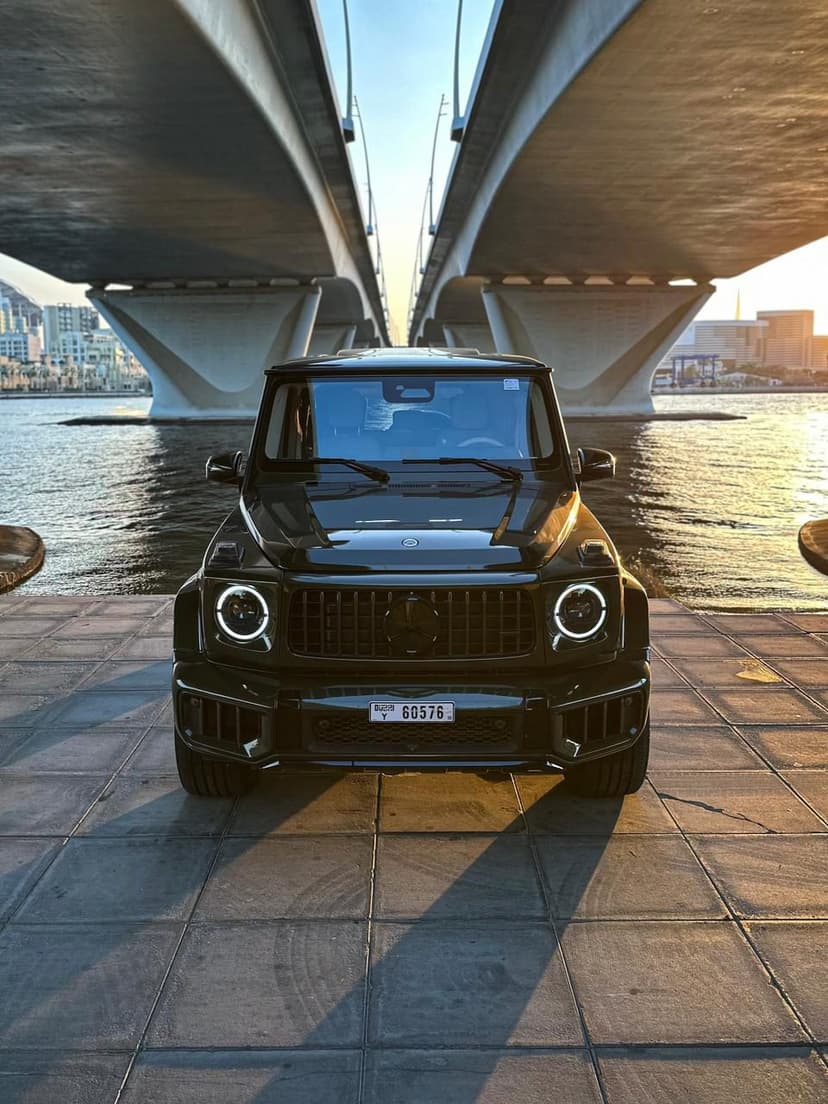 Car from the BOYZ TOYZ rental fleet in Dubai