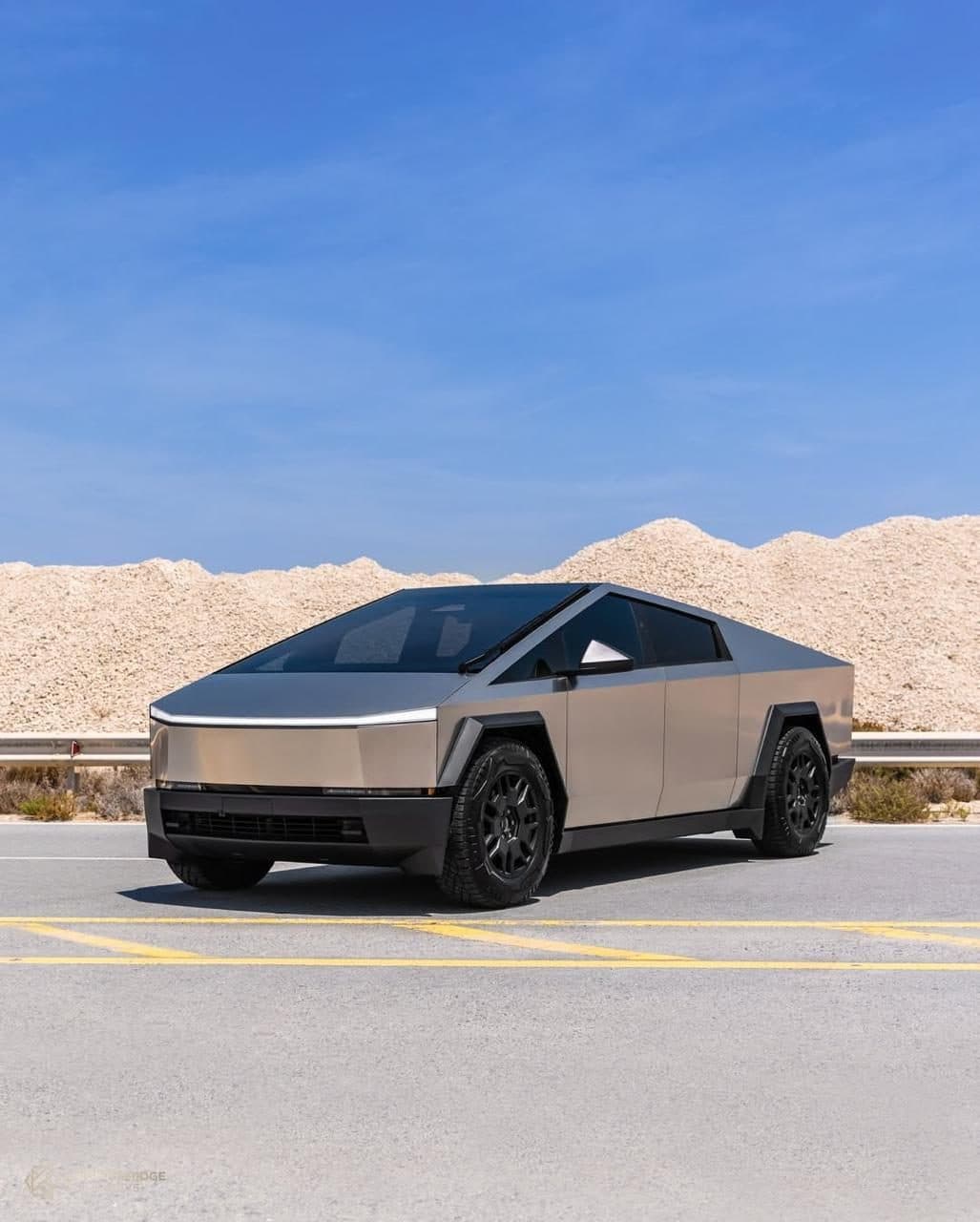 Tesla Cybertruck for rent in Dubai — BOYZ TOYZ fleet
